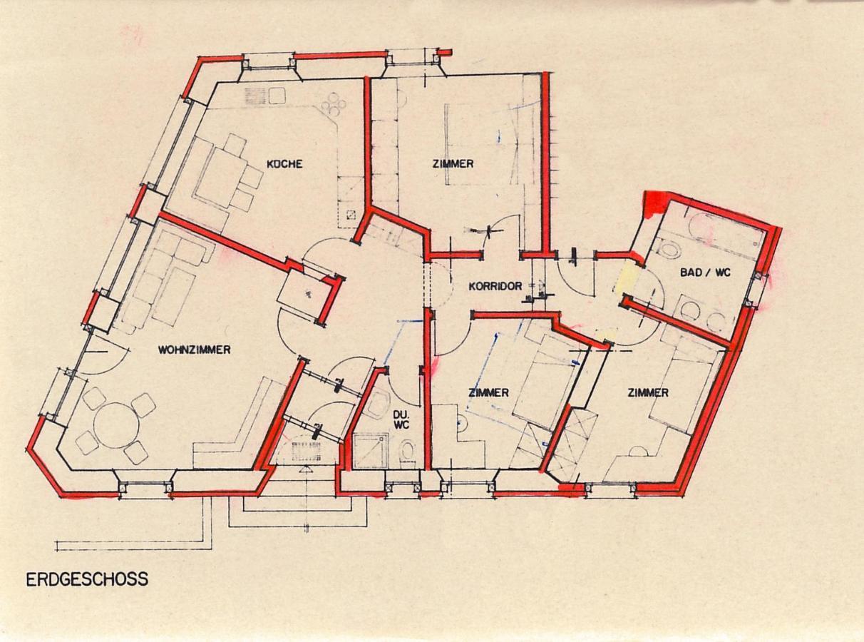 Chasa Nogler - Ferienwohnung Ramosch Екстер'єр фото